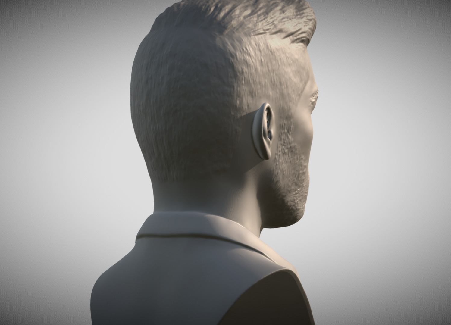 Zayn Malik bust 3D print model_5
