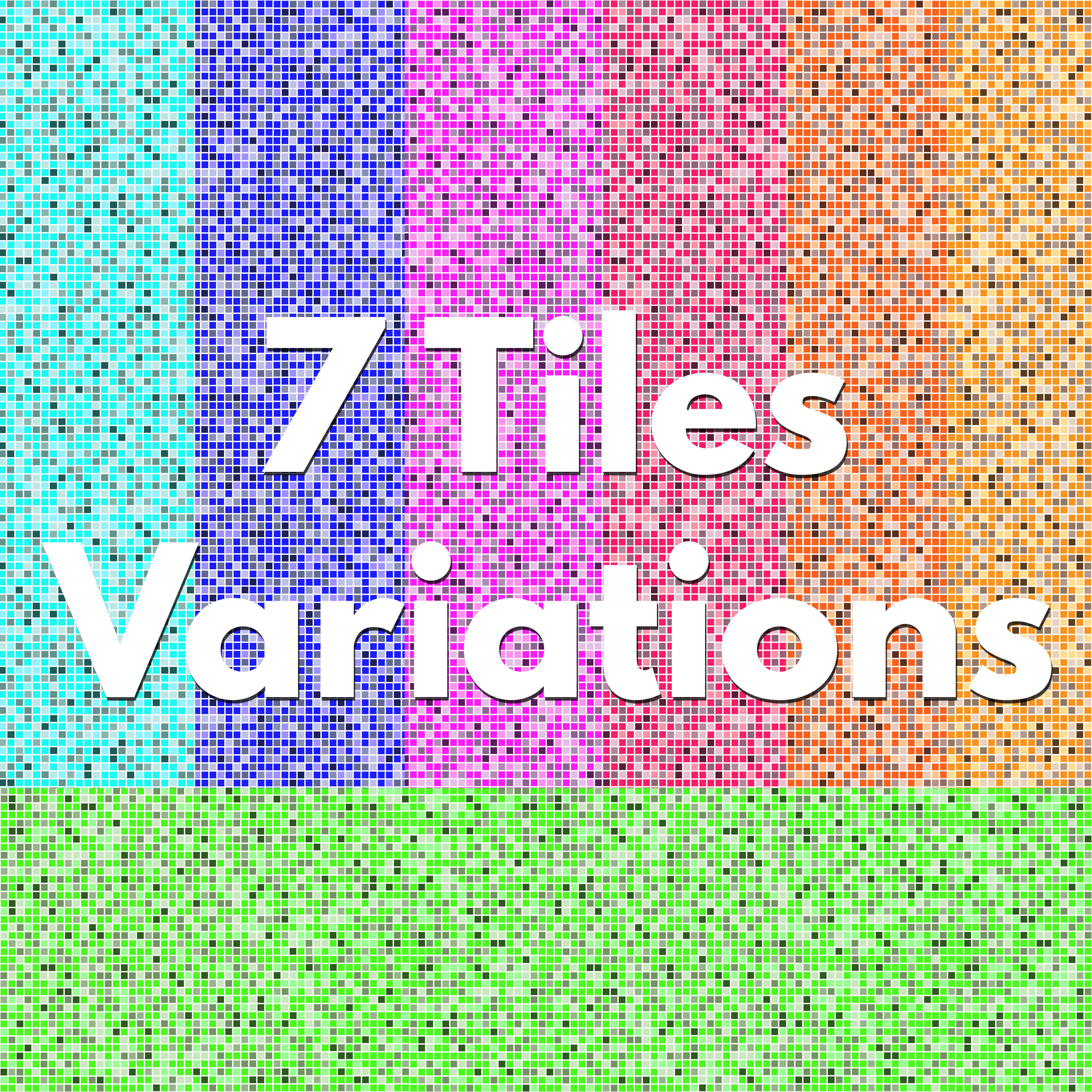 Alphabet and numbers Low-poly 3D model_4