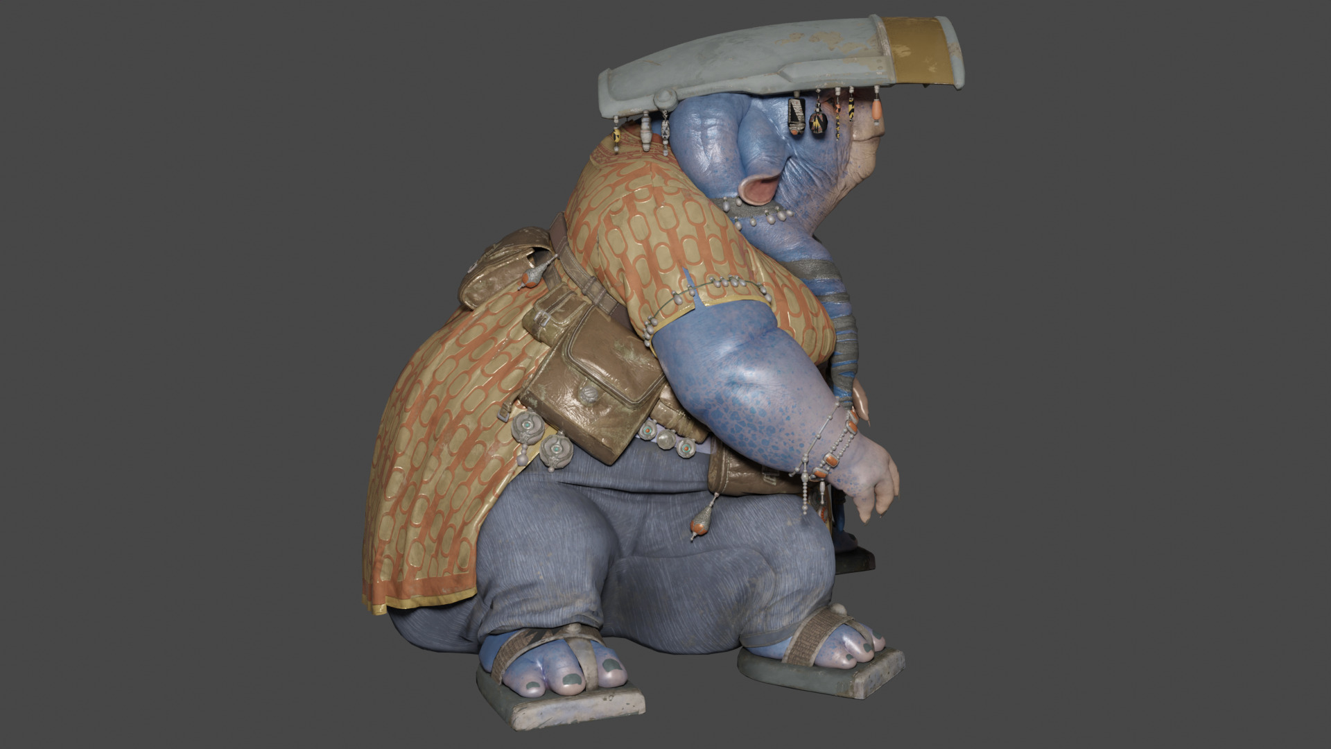 Doma Dendra 3D model_4