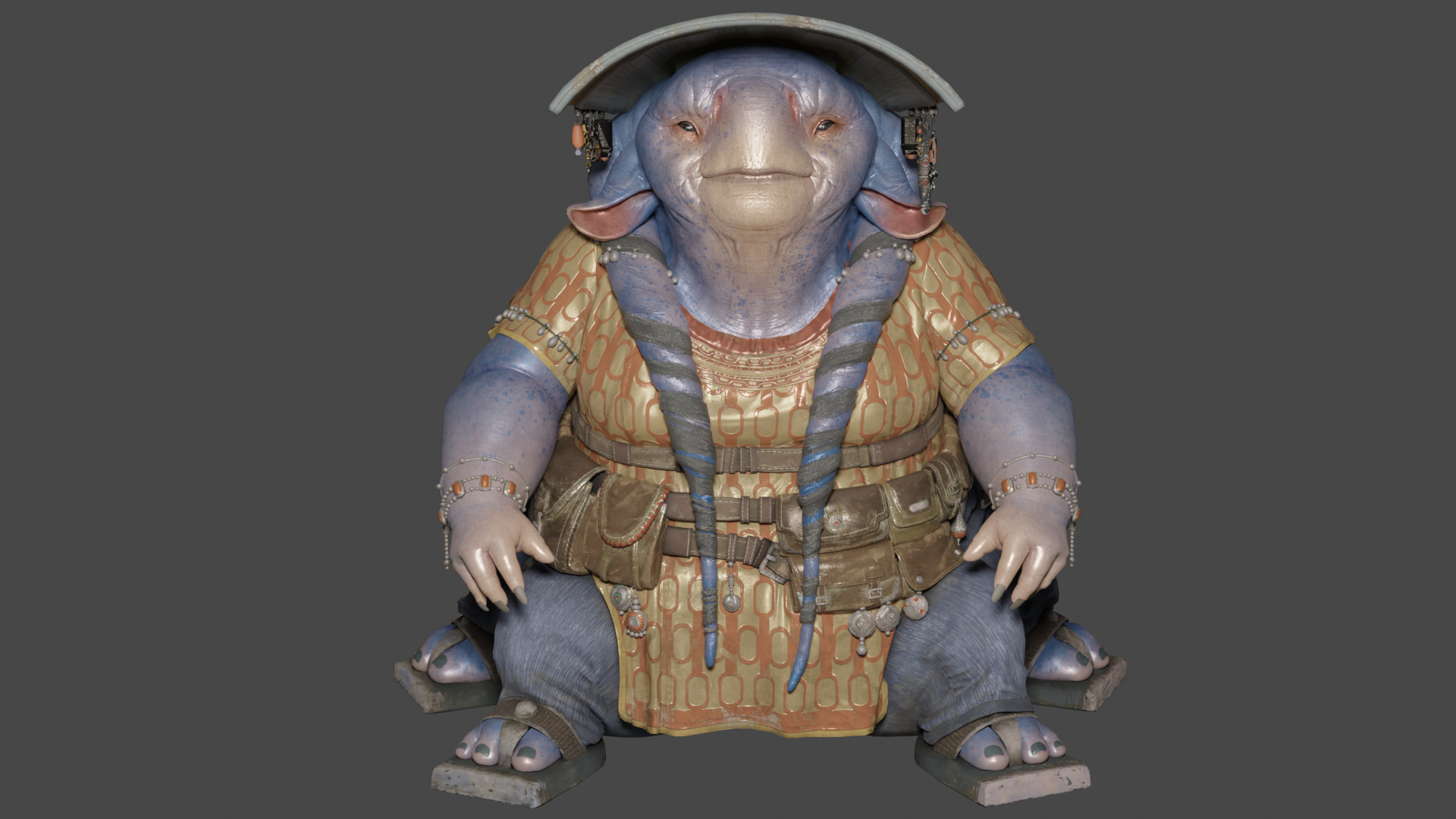 Doma Dendra 3D model_1