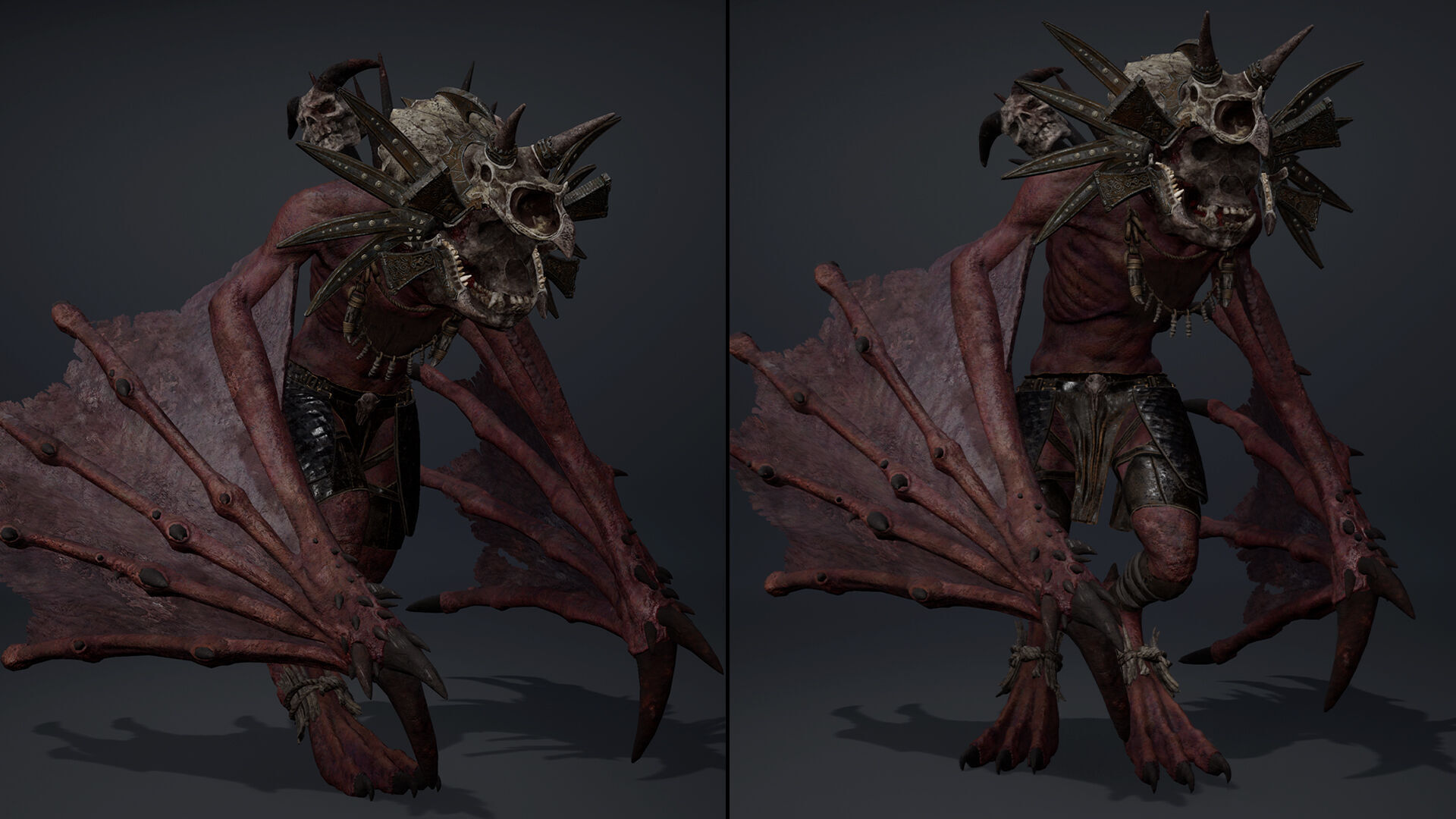 Gloomsoar 4 Low-poly 3D model_11