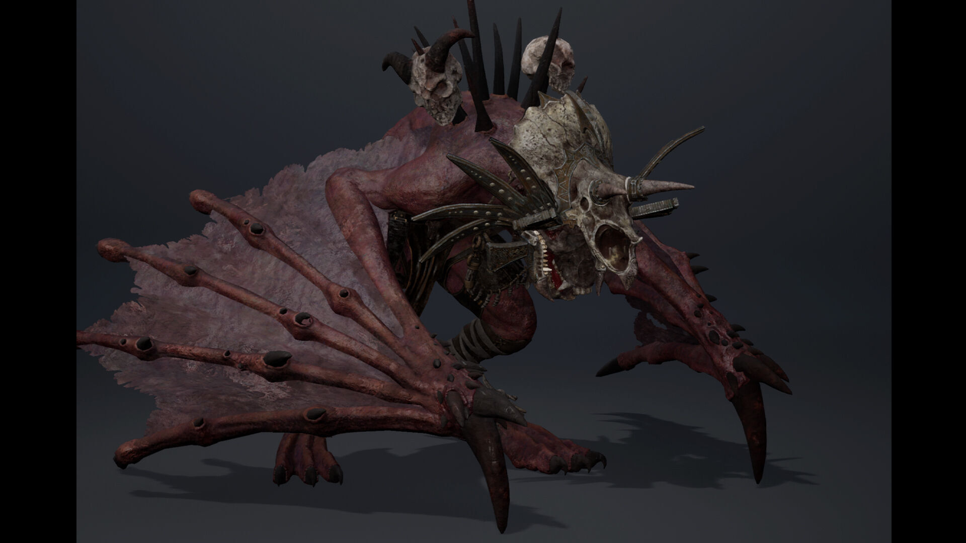 Gloomsoar 4 Low-poly 3D model_6