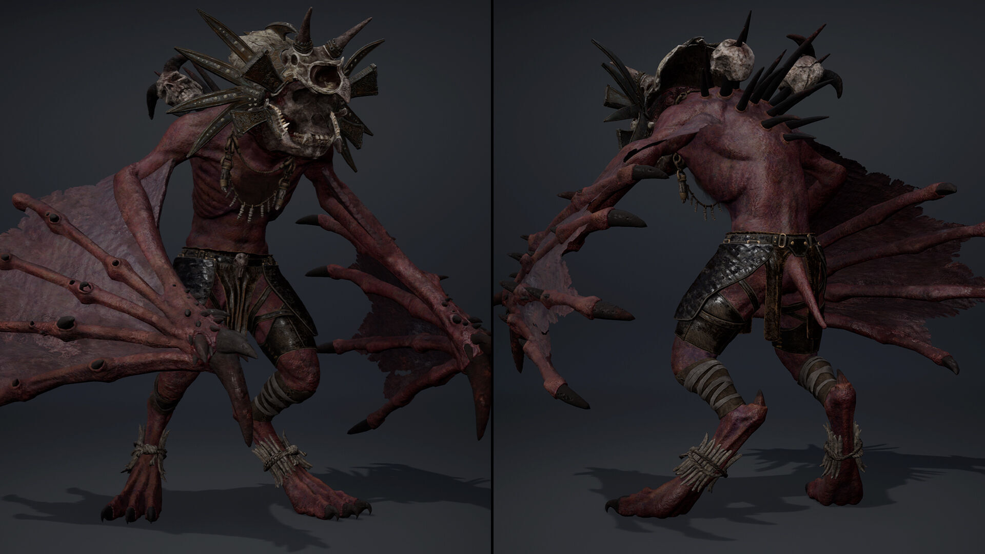 Gloomsoar 4 Low-poly 3D model_5