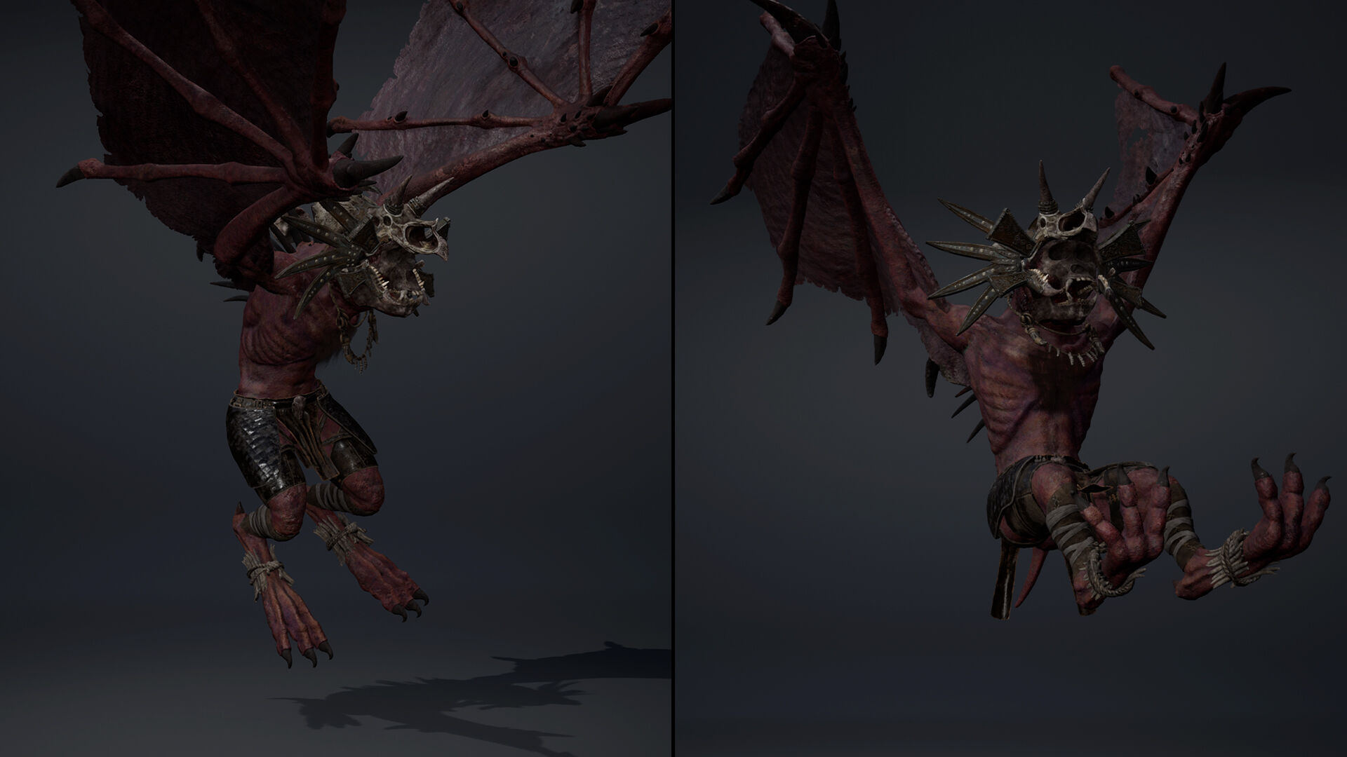 Gloomsoar 4 Low-poly 3D model_7