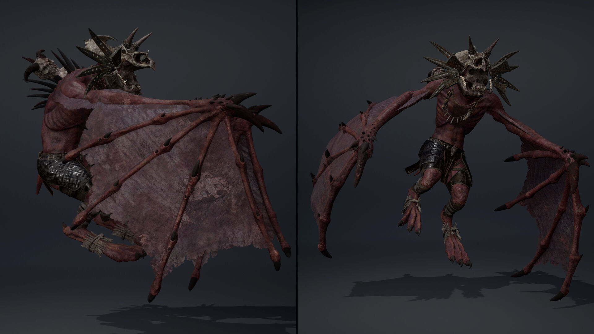 Gloomsoar 4 Low-poly 3D model_13