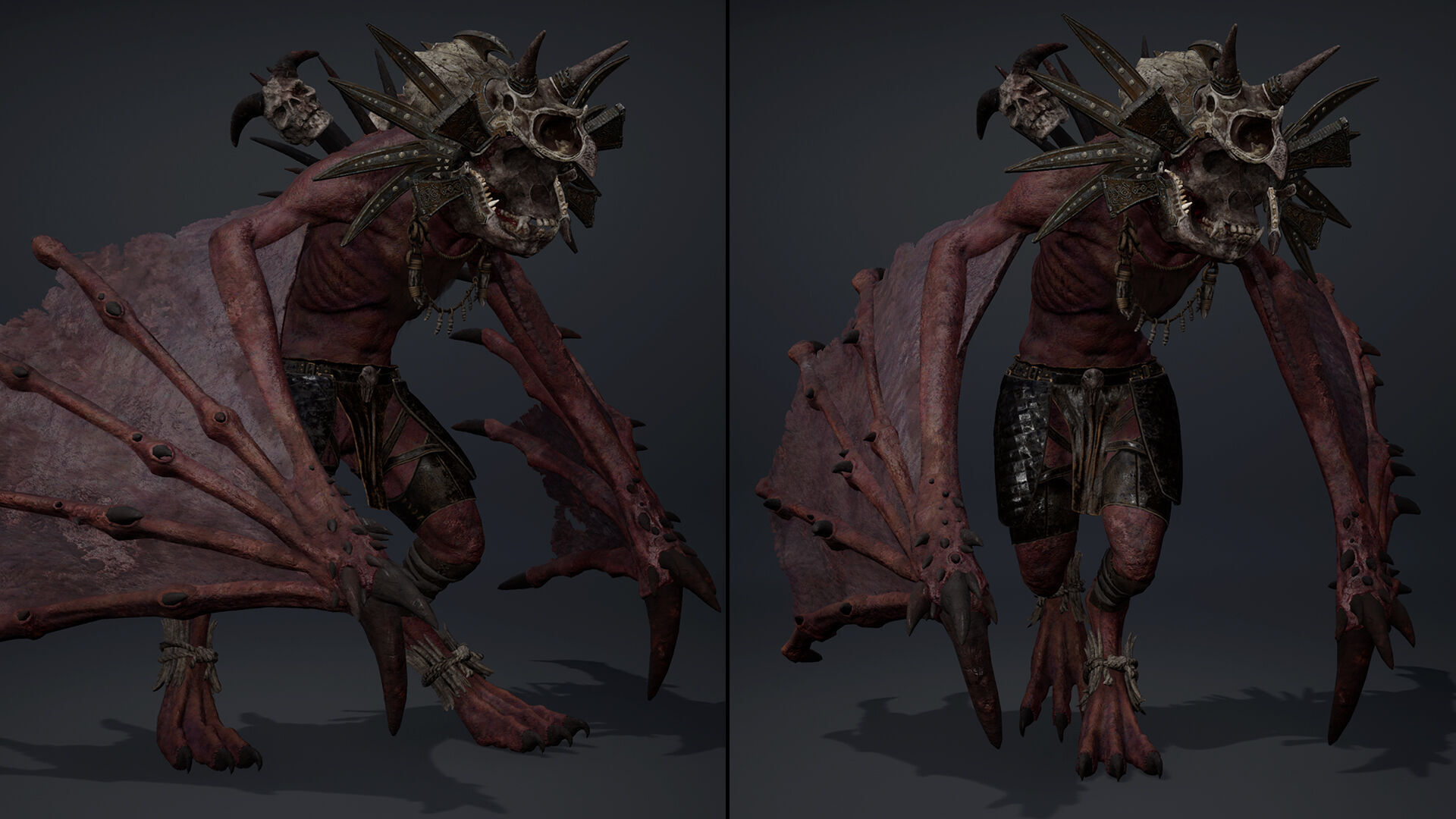 Gloomsoar 4 Low-poly 3D model_12