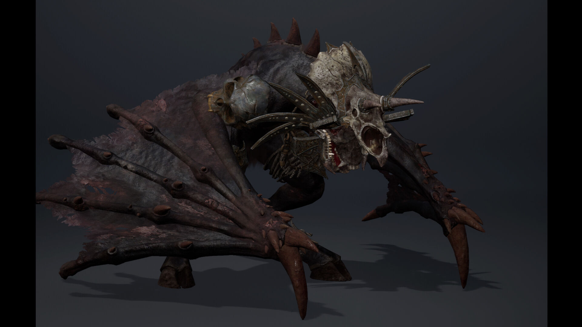 Gloomsoar 3 Brutal Low-poly 3D model_11