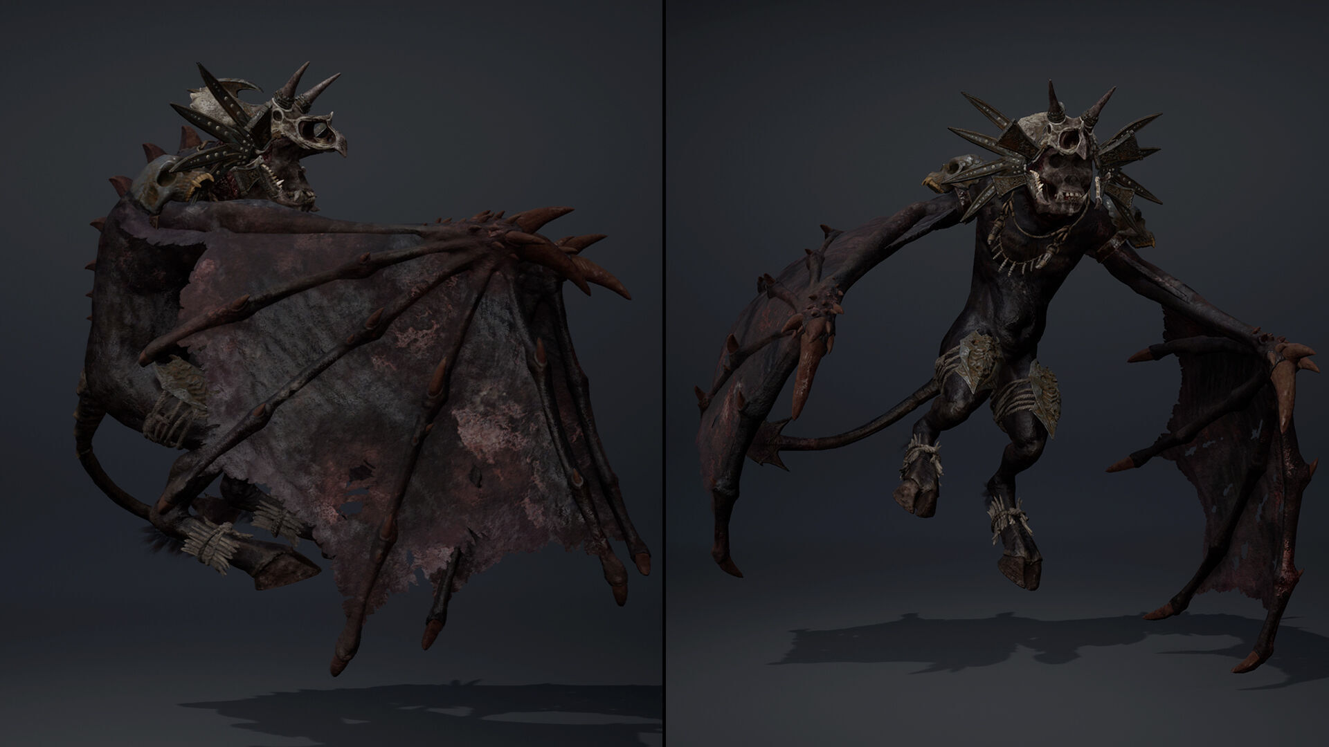 Gloomsoar 3 Brutal Low-poly 3D model_8