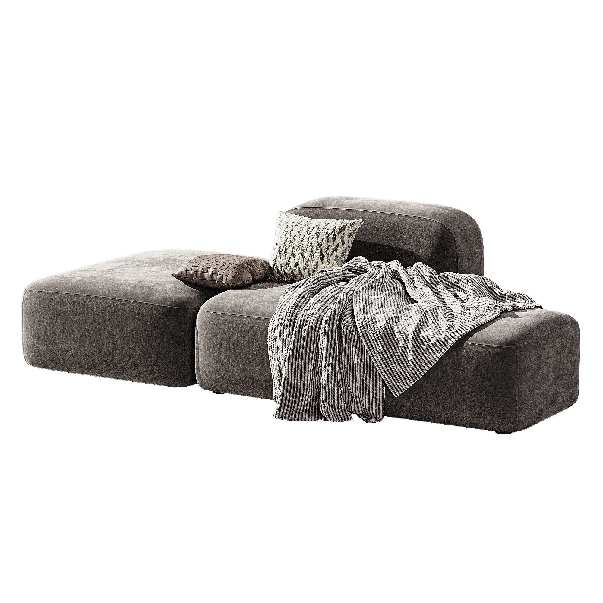 Modular Ribbl Sofa 1 3D model_1