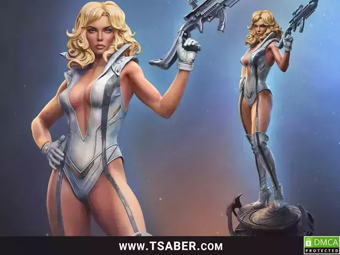 Barbarella Statue 