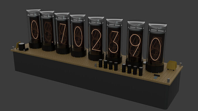 Divergence meter from Steins Gate 3D model
