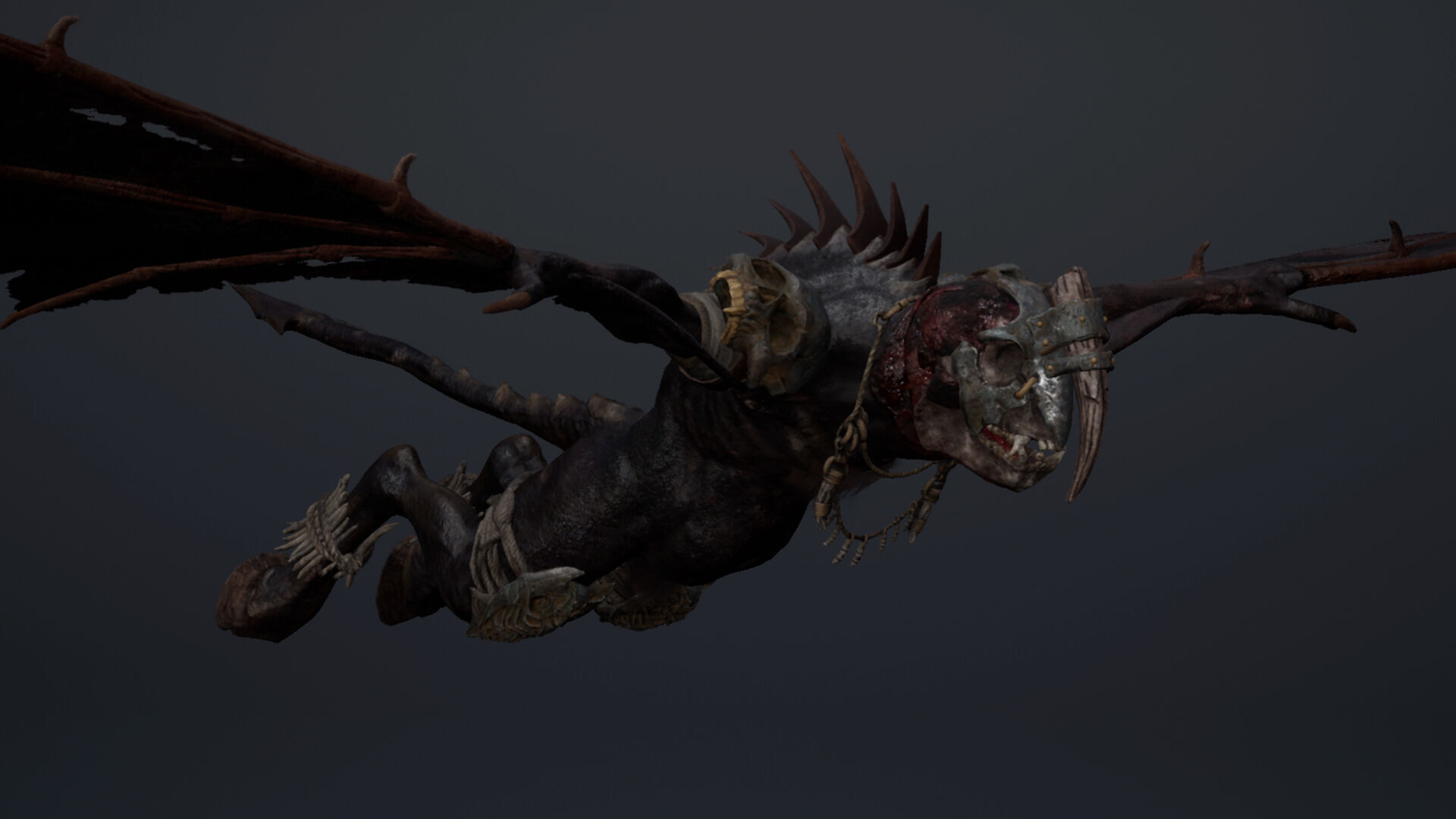 Gloomsoar 2 Low-poly 3D model_6