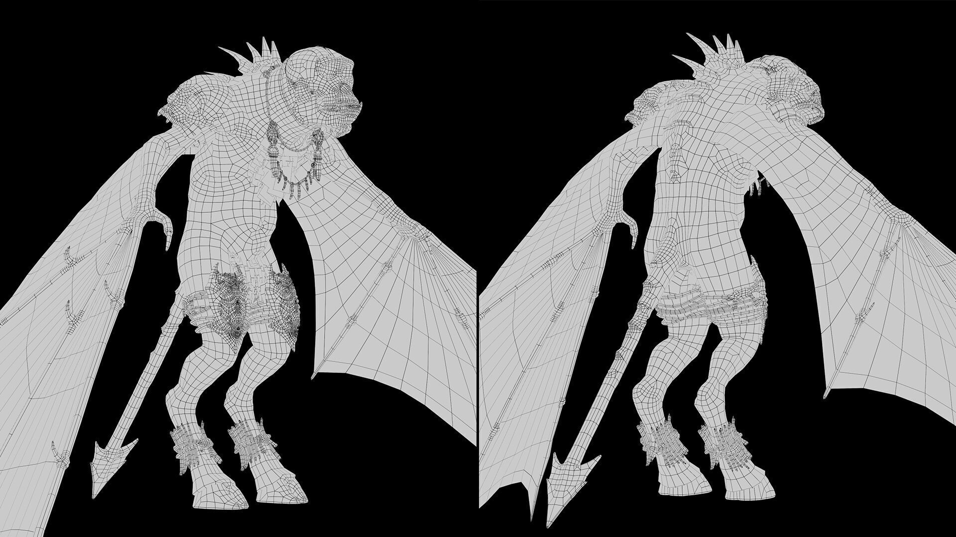 Gloomsoar 2 Low-poly 3D model_15