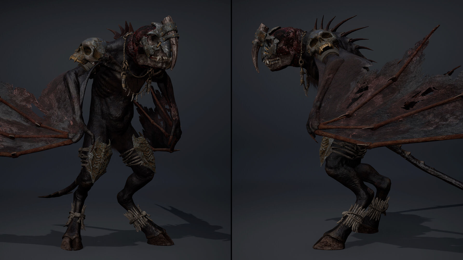 Gloomsoar 2 Low-poly 3D model_7