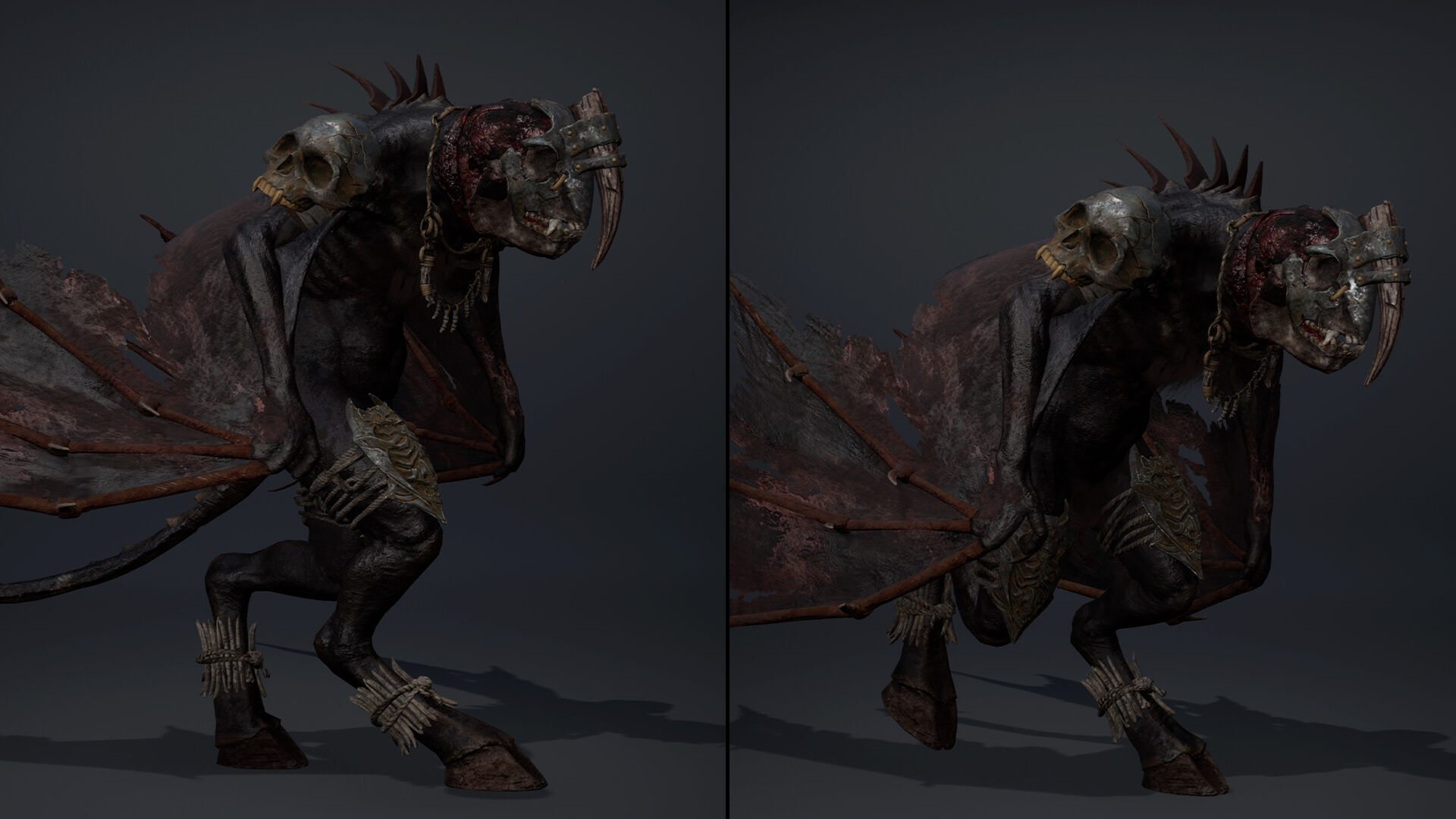 Gloomsoar 2 Low-poly 3D model_8