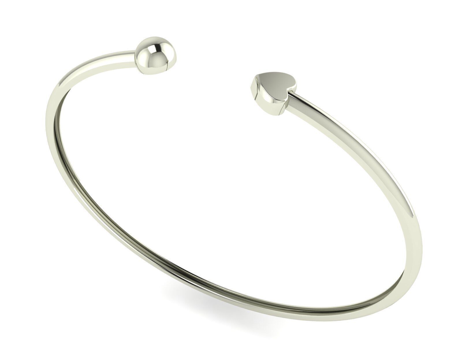 Delicate and lightweight bracelet collection 3D print model_2