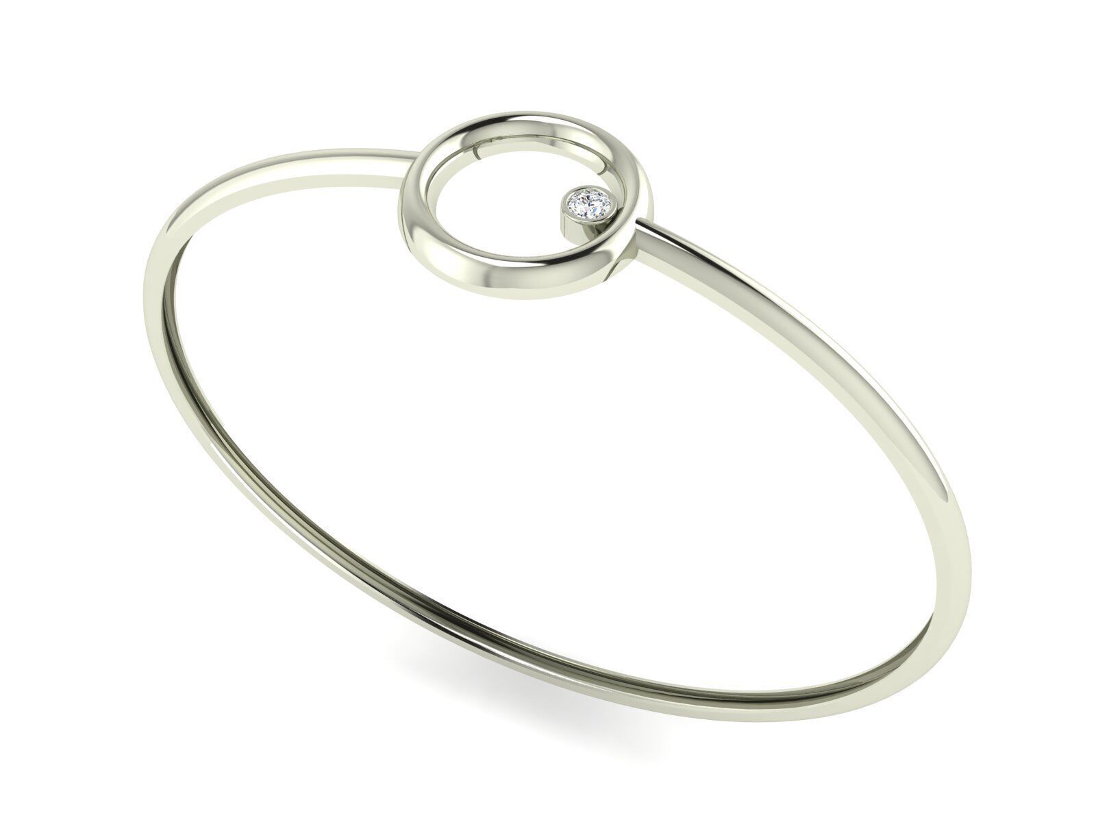 Delicate and lightweight bracelet collection 3D print model_1