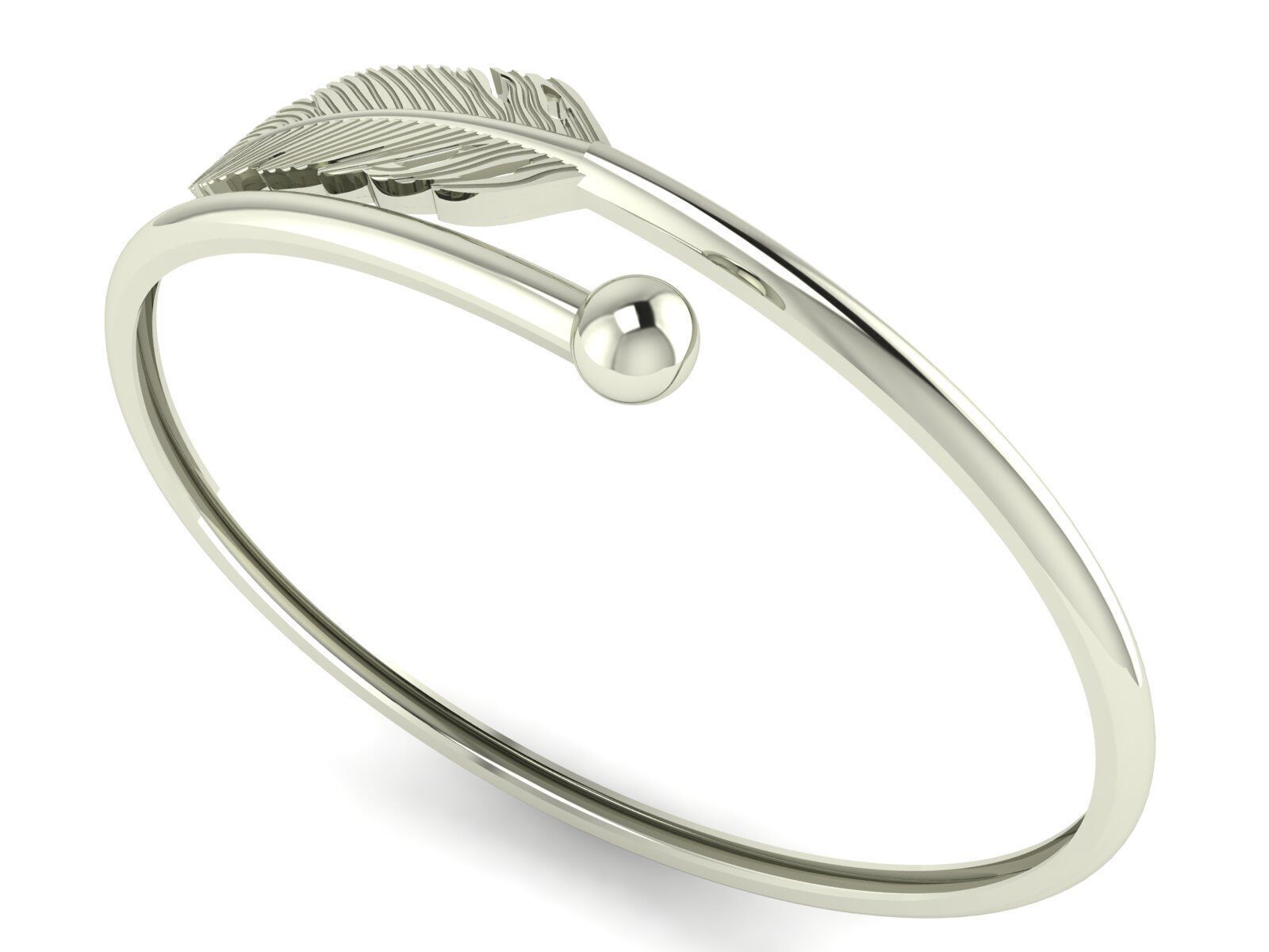 Delicate and lightweight bracelet collection 3D print model_4