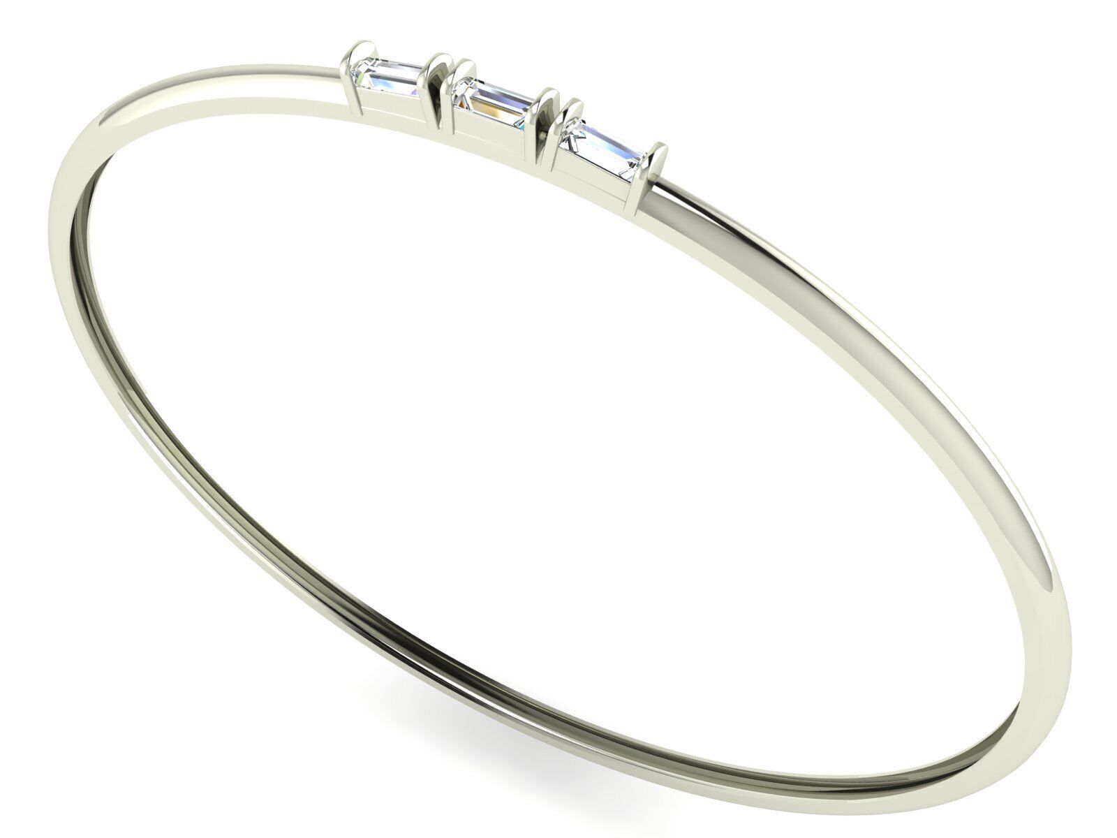 Delicate and lightweight bracelet collection 3D print model_6