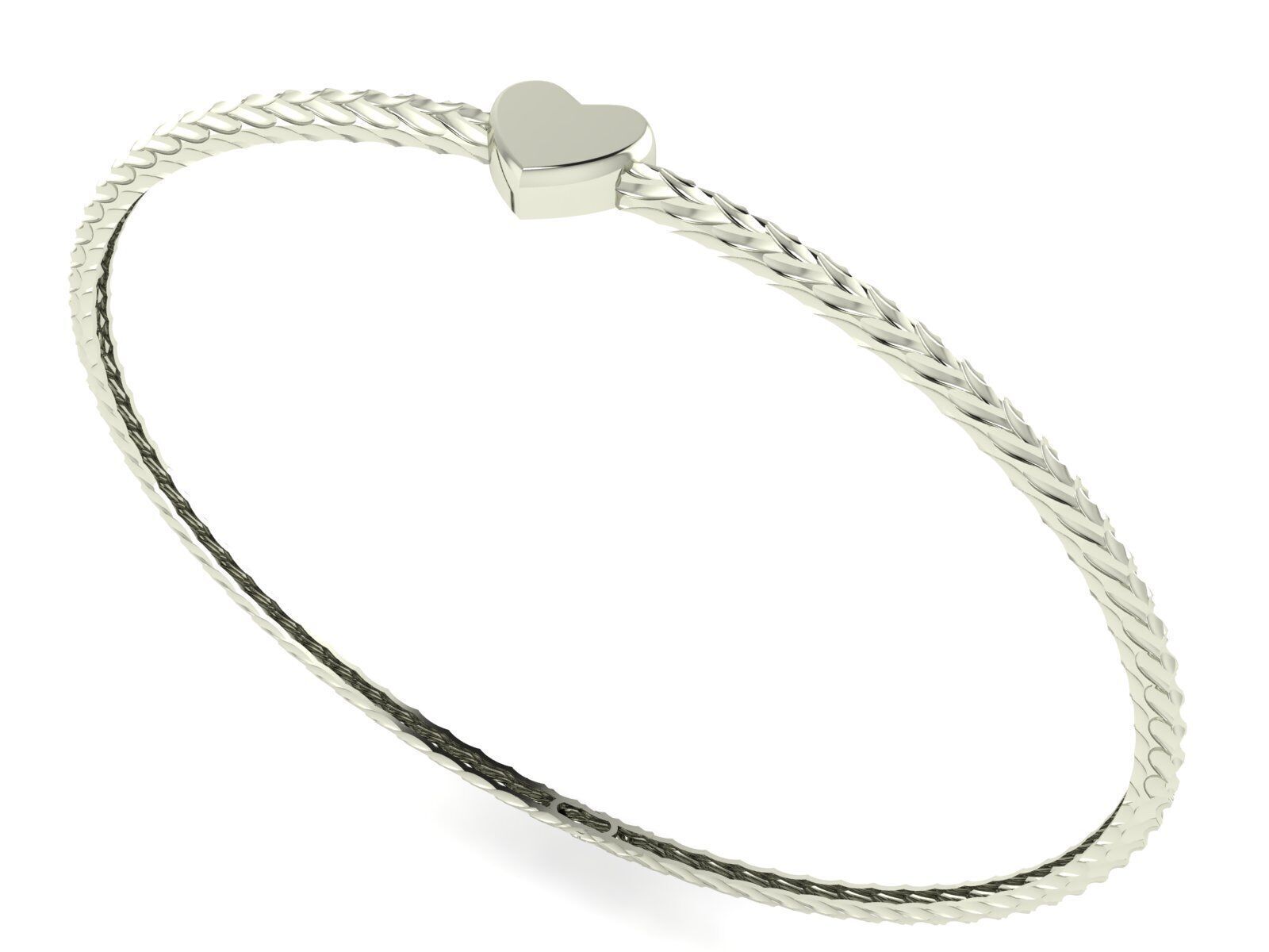 Delicate and lightweight bracelet collection 3D print model_3