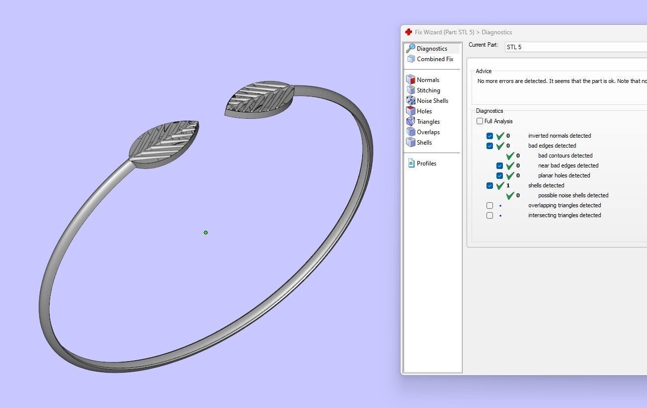 Delicate and lightweight bracelet collection 3D print model_14