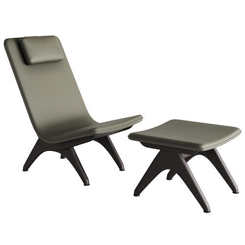 Porada Koko Armchair 3D model