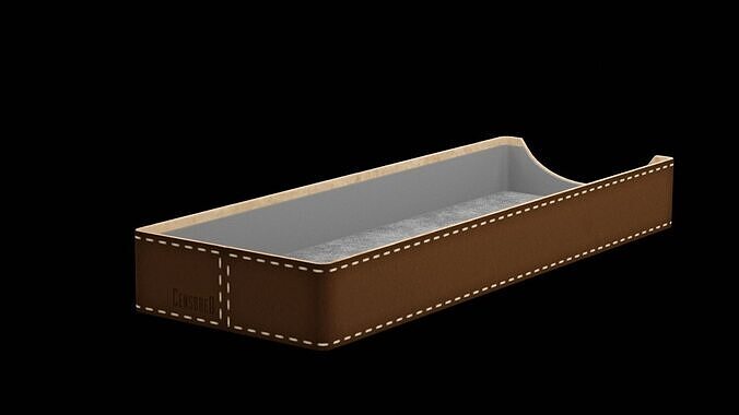 Large Note Holder Low-poly 3D model