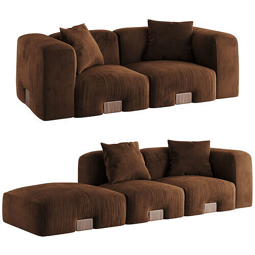 Porada Koji Sofa 3D model