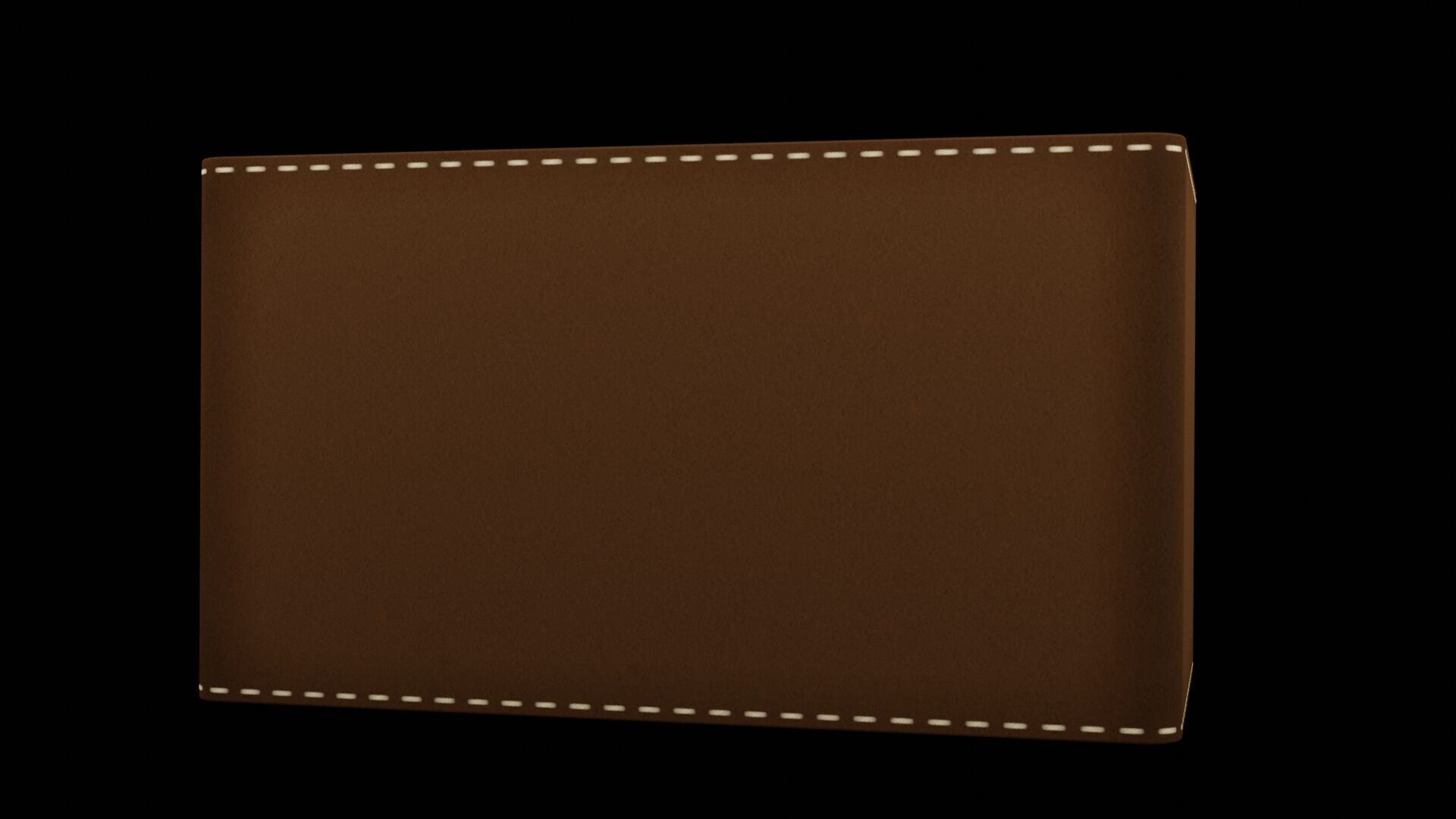 Pen Stand Empty Low-poly 3D model_6