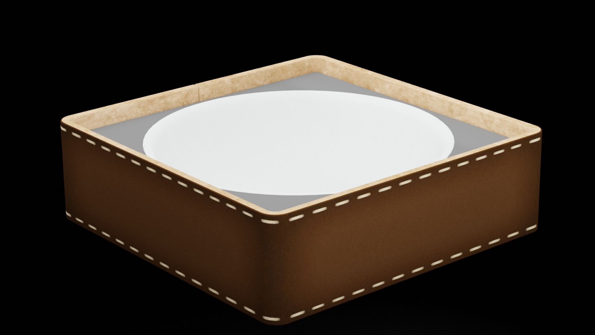 Clip Tray Low-poly 3D model_4