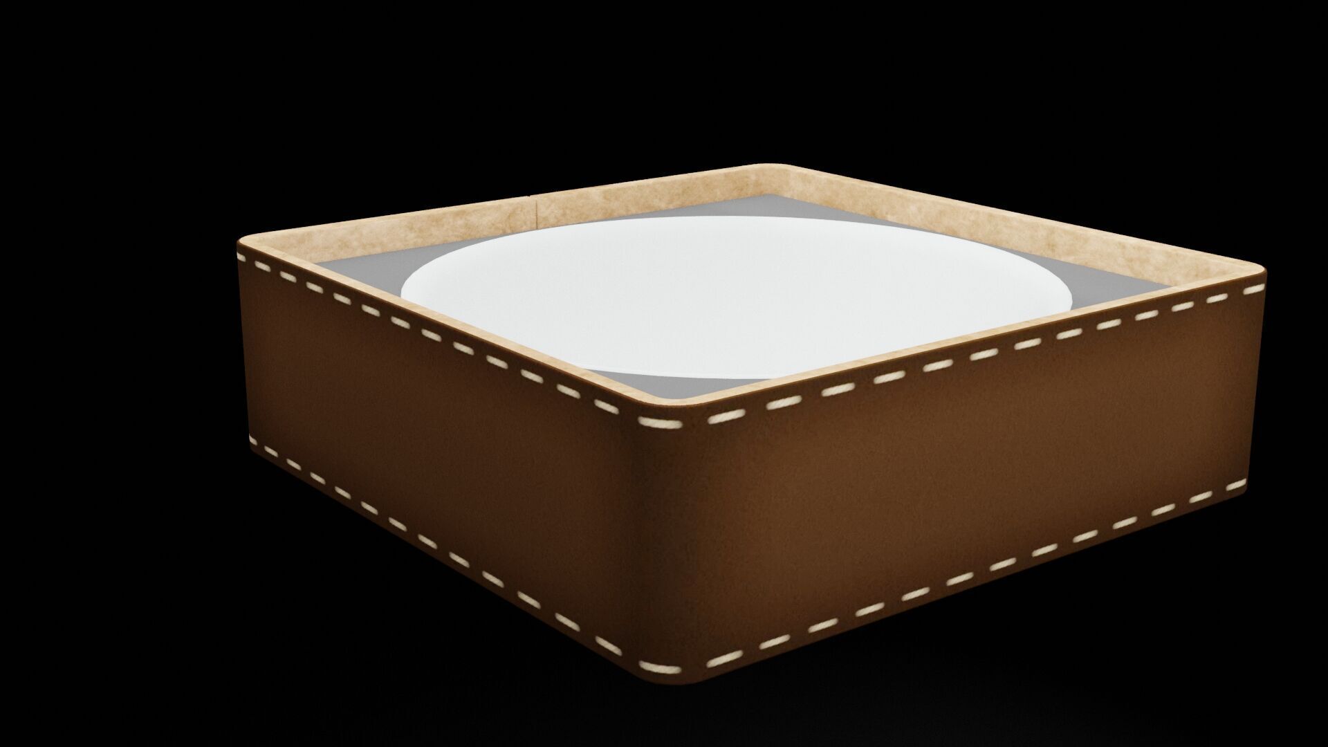 Clip Tray Low-poly 3D model_7