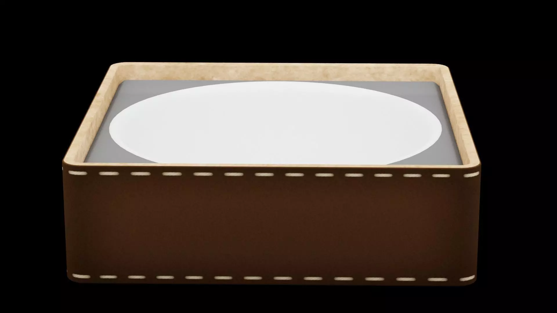 Clip Tray Low-poly 3D model_0