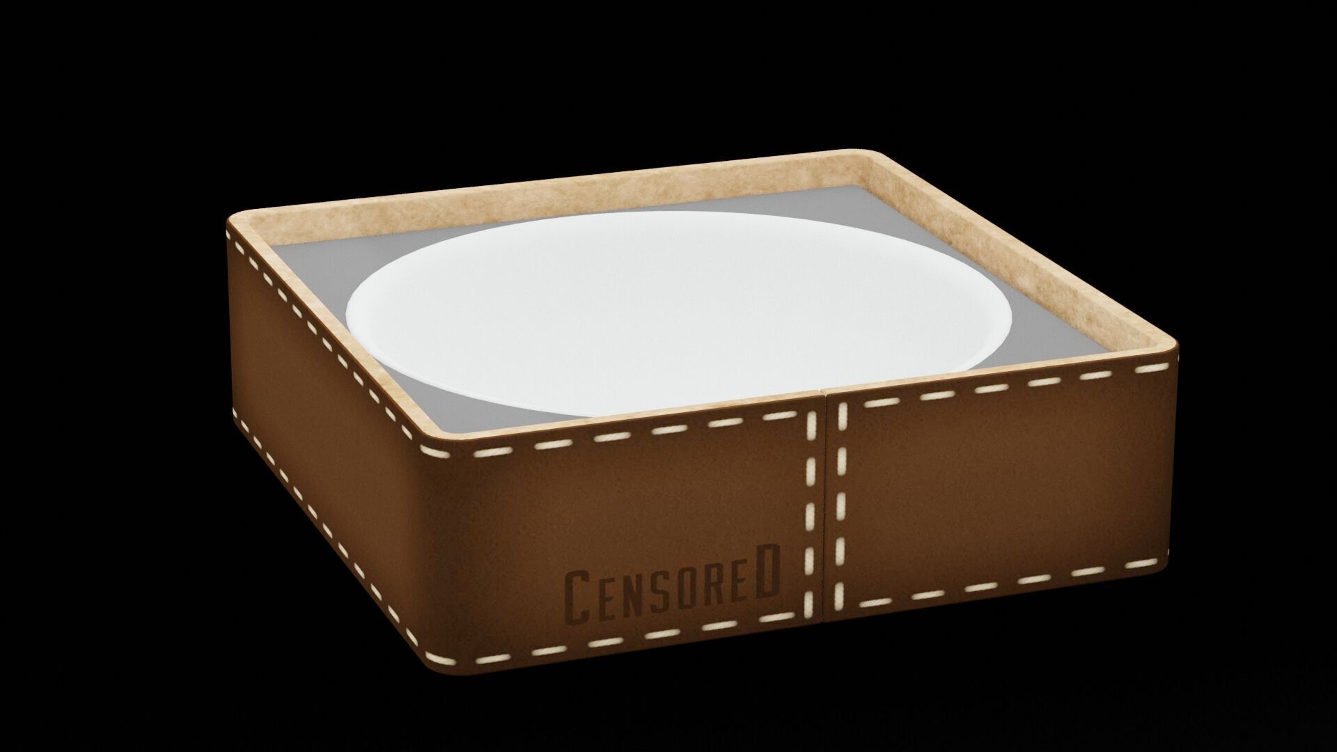 Clip Tray Low-poly 3D model_3