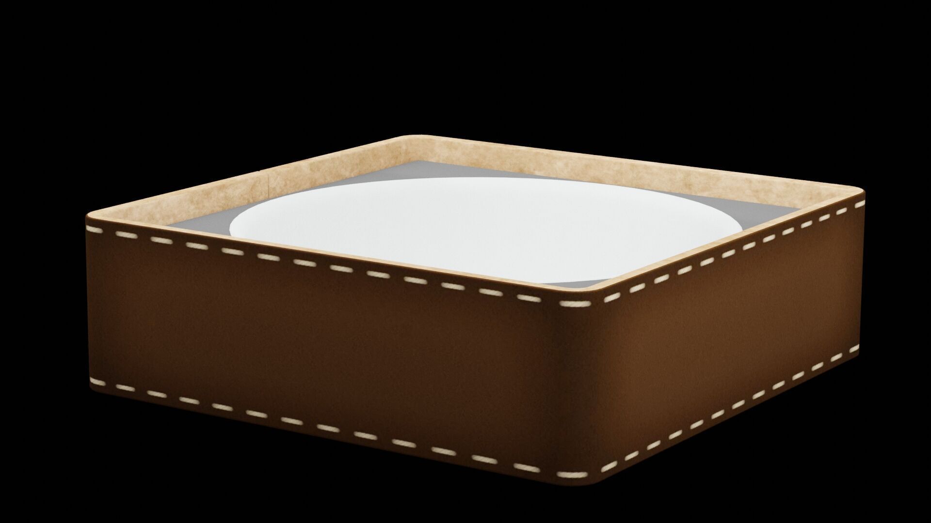 Clip Tray Low-poly 3D model_2