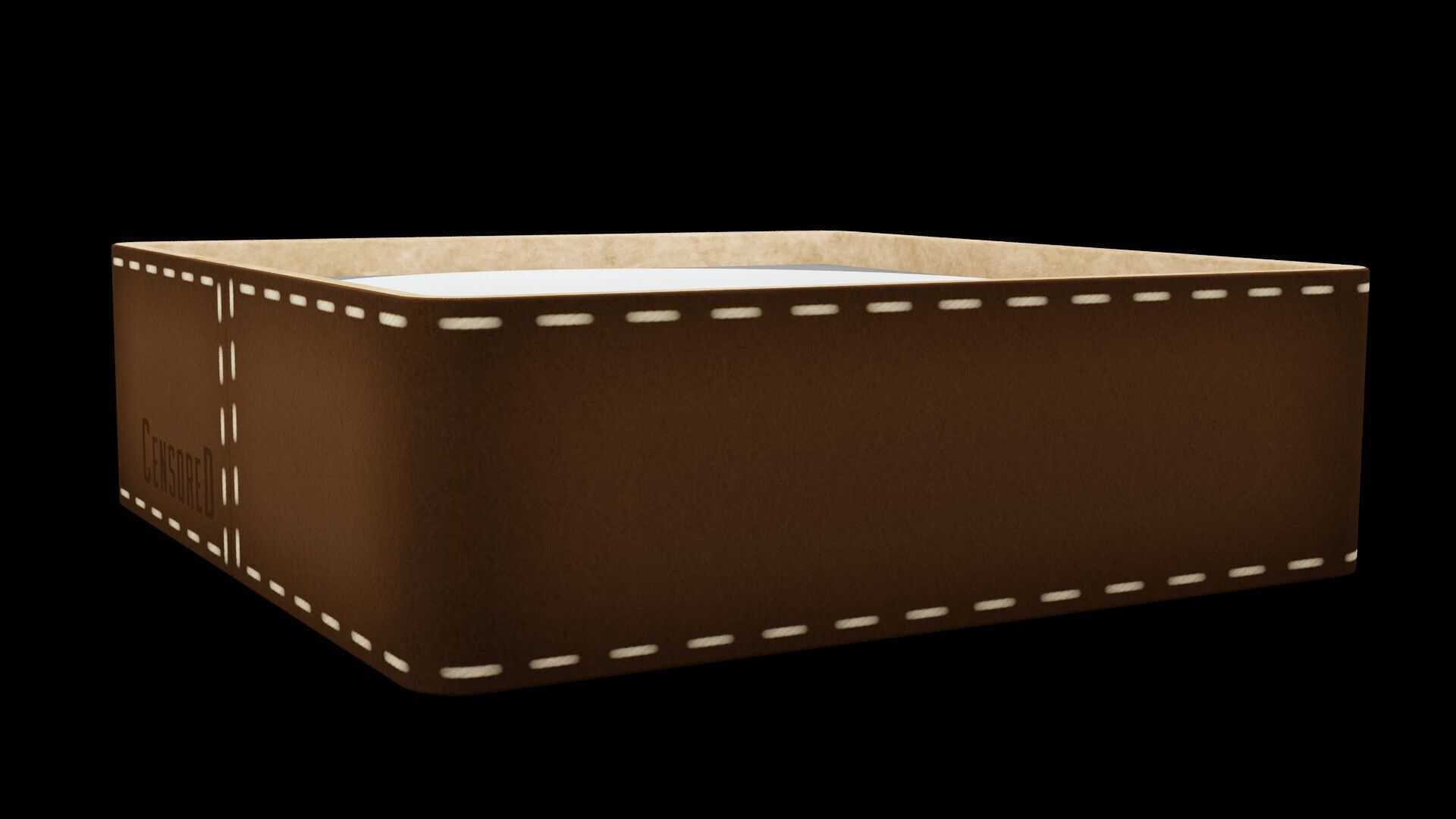 Clip Tray Low-poly 3D model_5