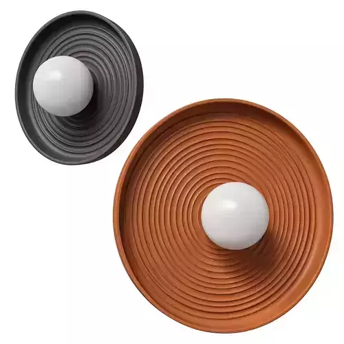 Corner Design sconce Parel 3D model