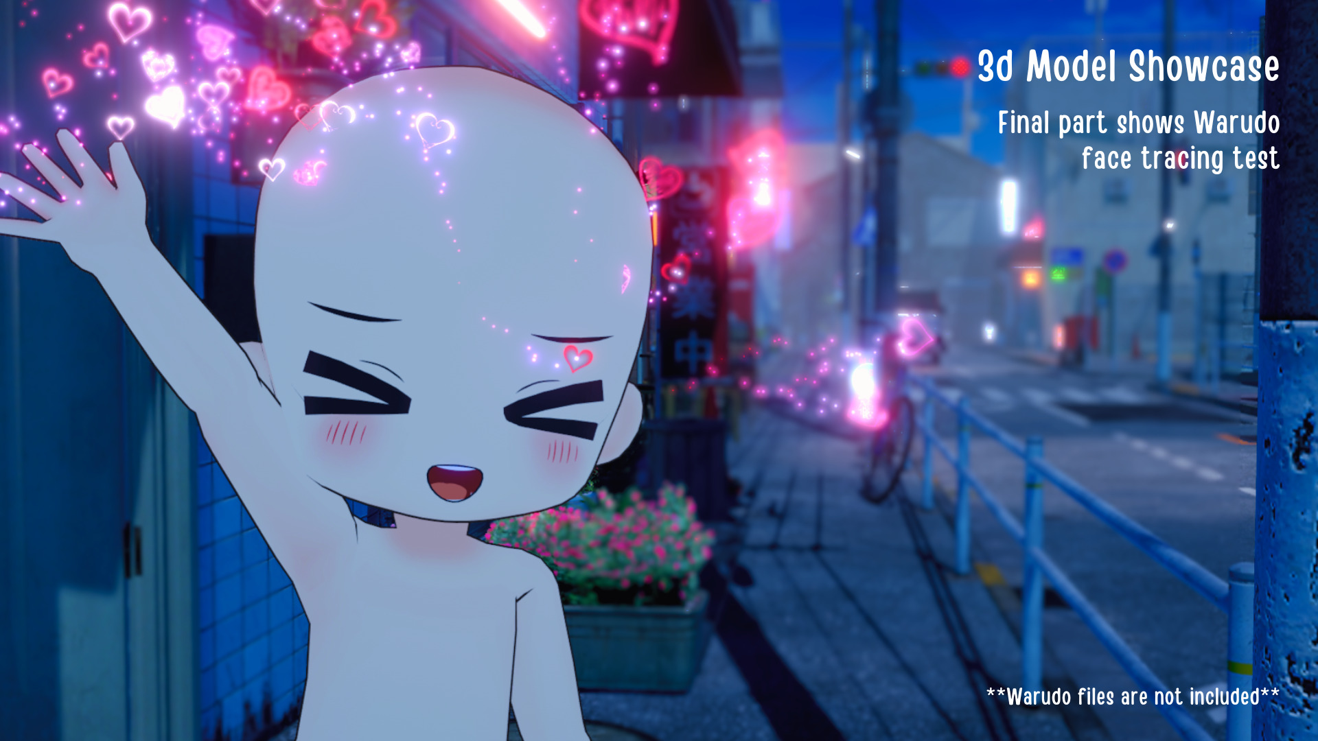 Anime Chibi Base Mesh 3D model_10