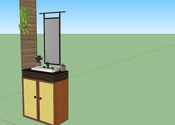 Vanity unit 3D model