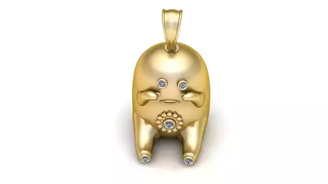Kawaii pendant 3D model