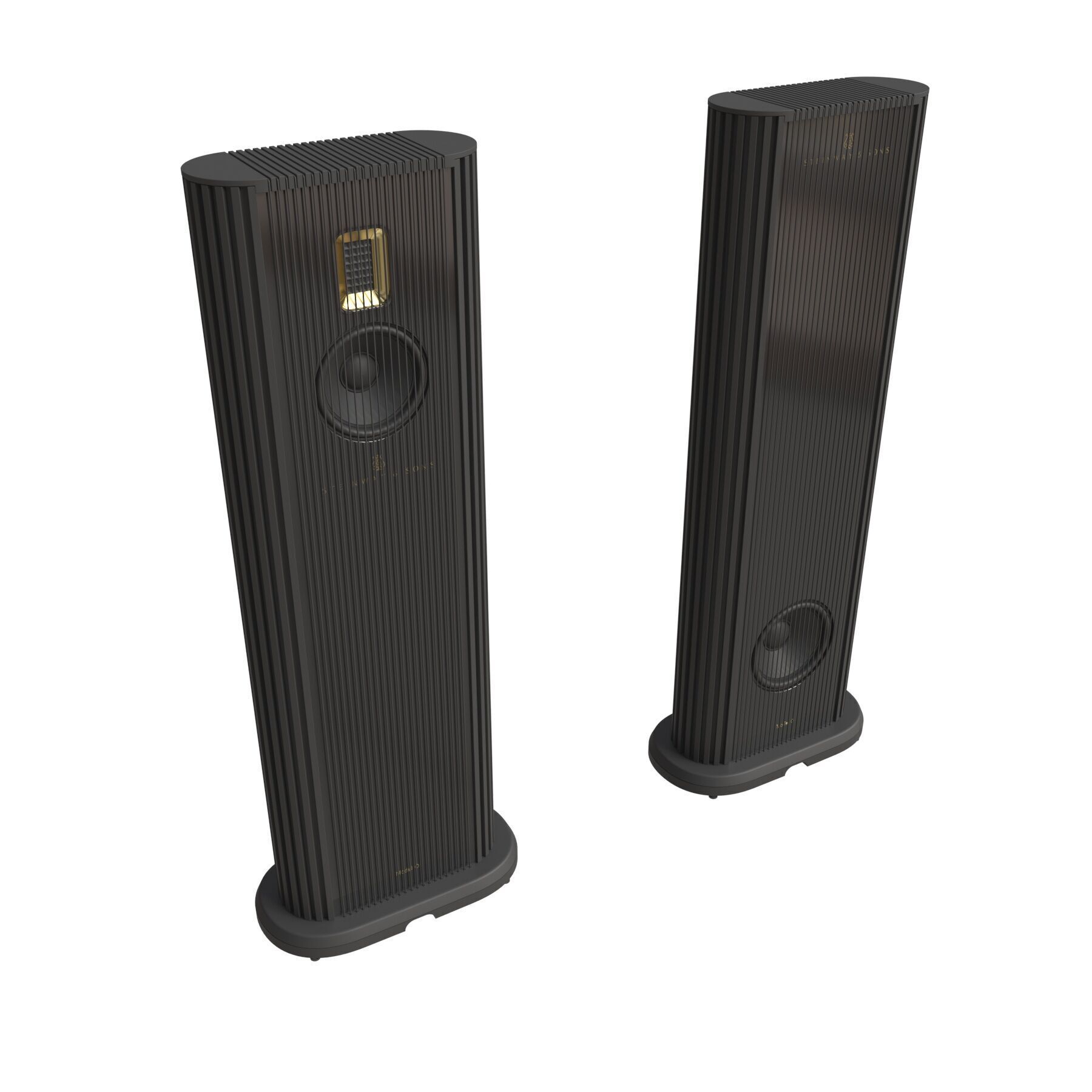 Steinway and Sons Model o floor speaker 3D model_3