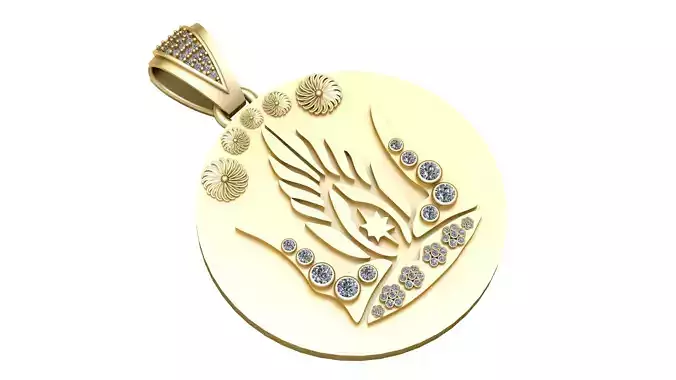 modern fashion jewelry PENDANT 3D print model modern fashion jewelry PENDANT 3D print model