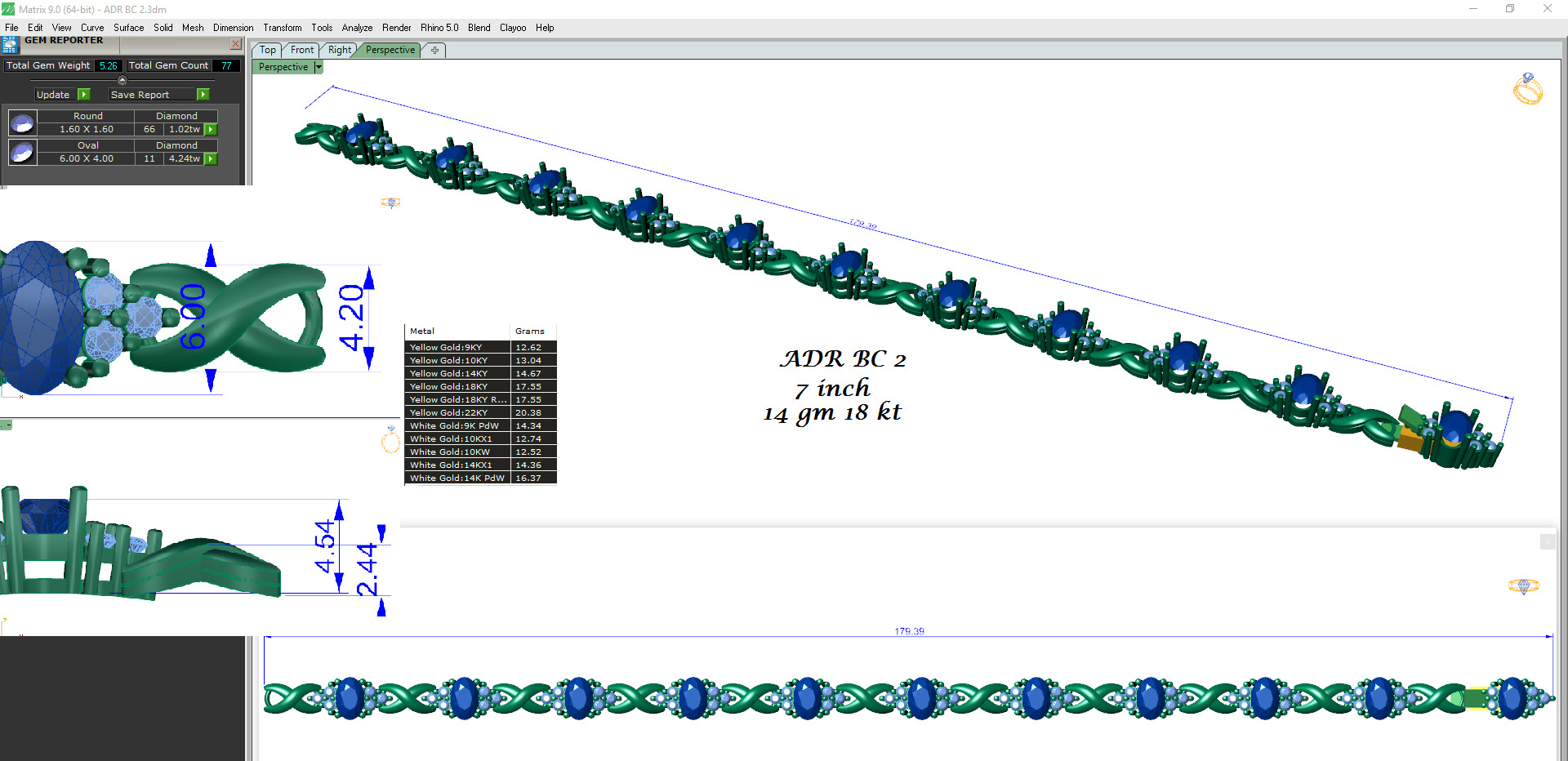 SOLITARE BRACELETS WITH RENDER AND DETAIL IMAGES 7 3D print model_13