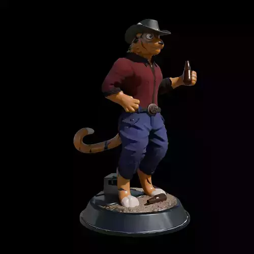 tigere cowboy furry