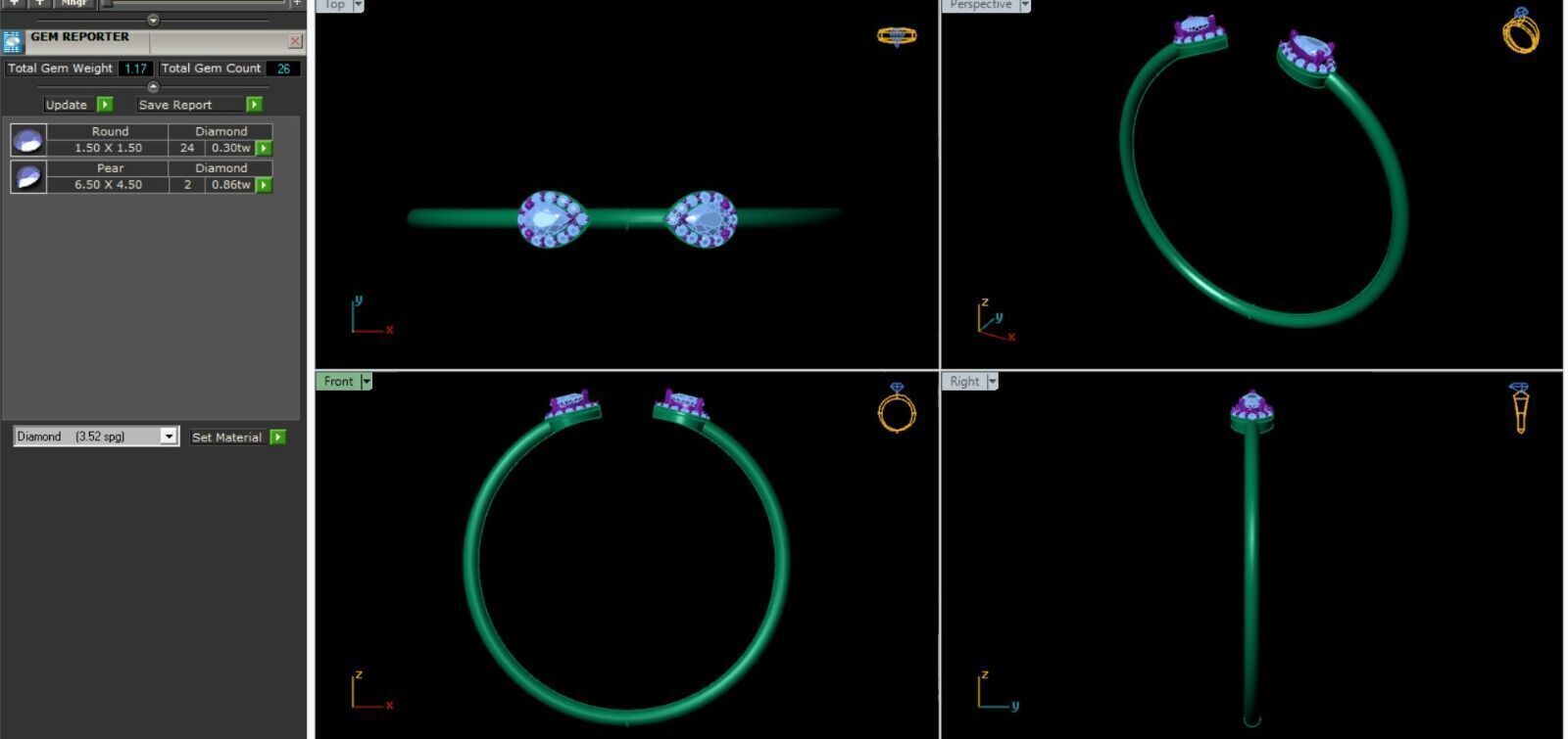 SOLITARE BRACELETS WITH RENDER AND DETAIL IMAGES 3 3D print model_13
