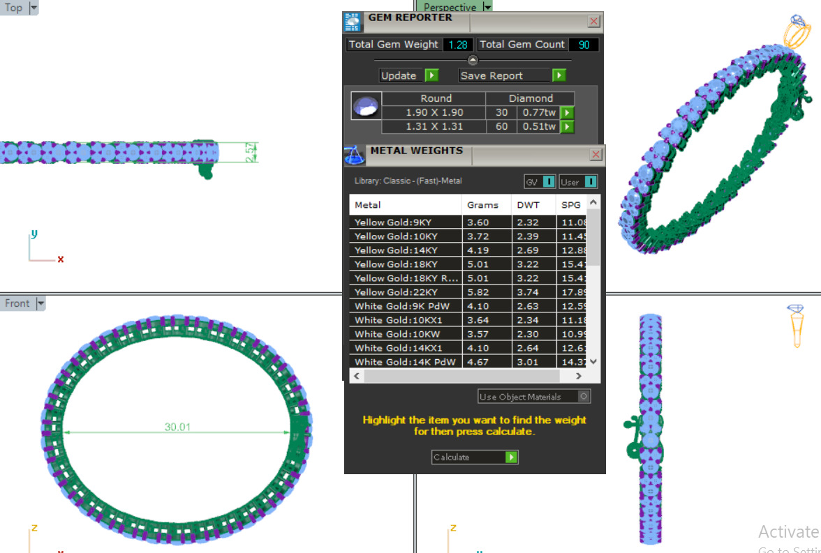 SOLITARE BRACELETS WITH RENDER AND DETAIL IMAGES 19 3D print model_29