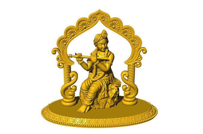 krishna idol 3d 3D print model