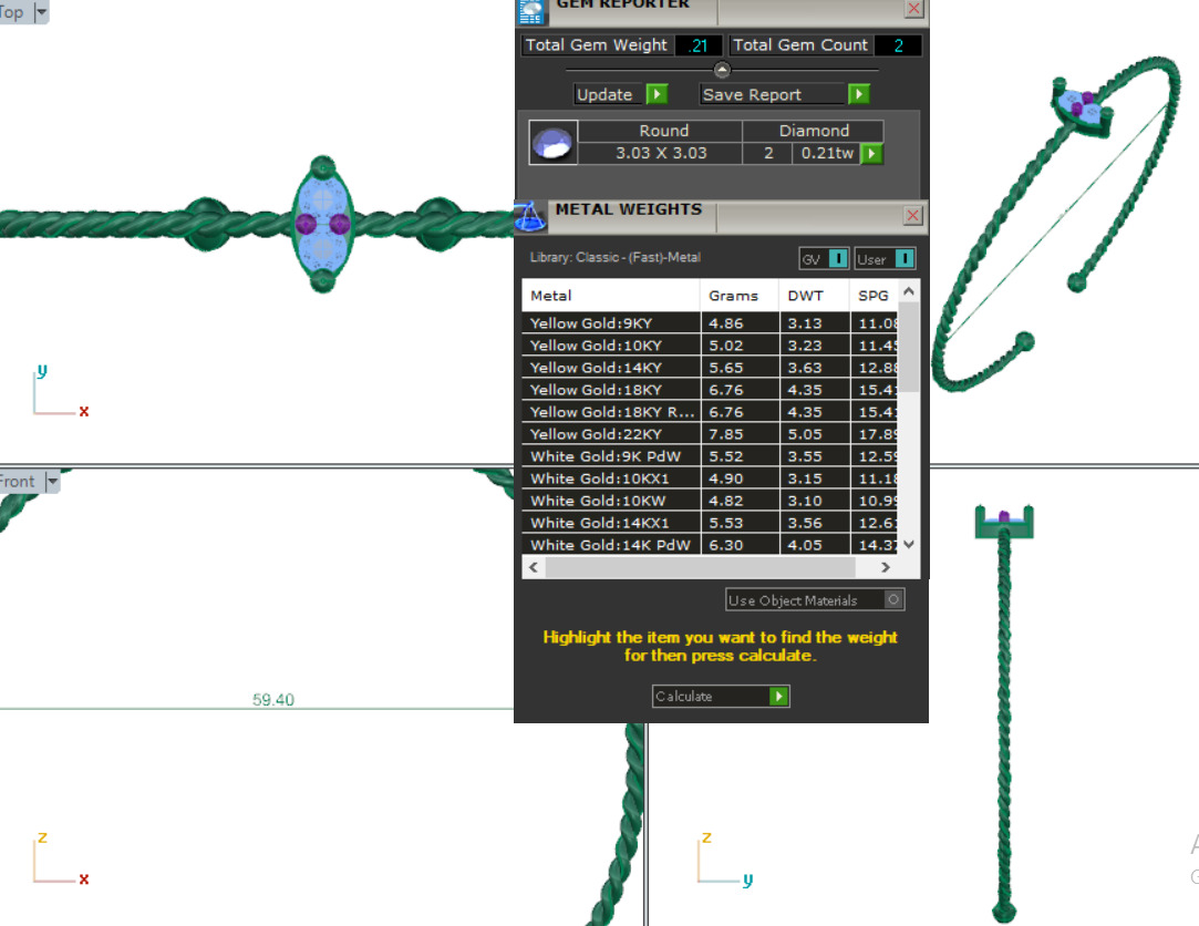 SOLITARE BRACELETS WITH RENDER AND DETAIL IMAGES 3D print model_2