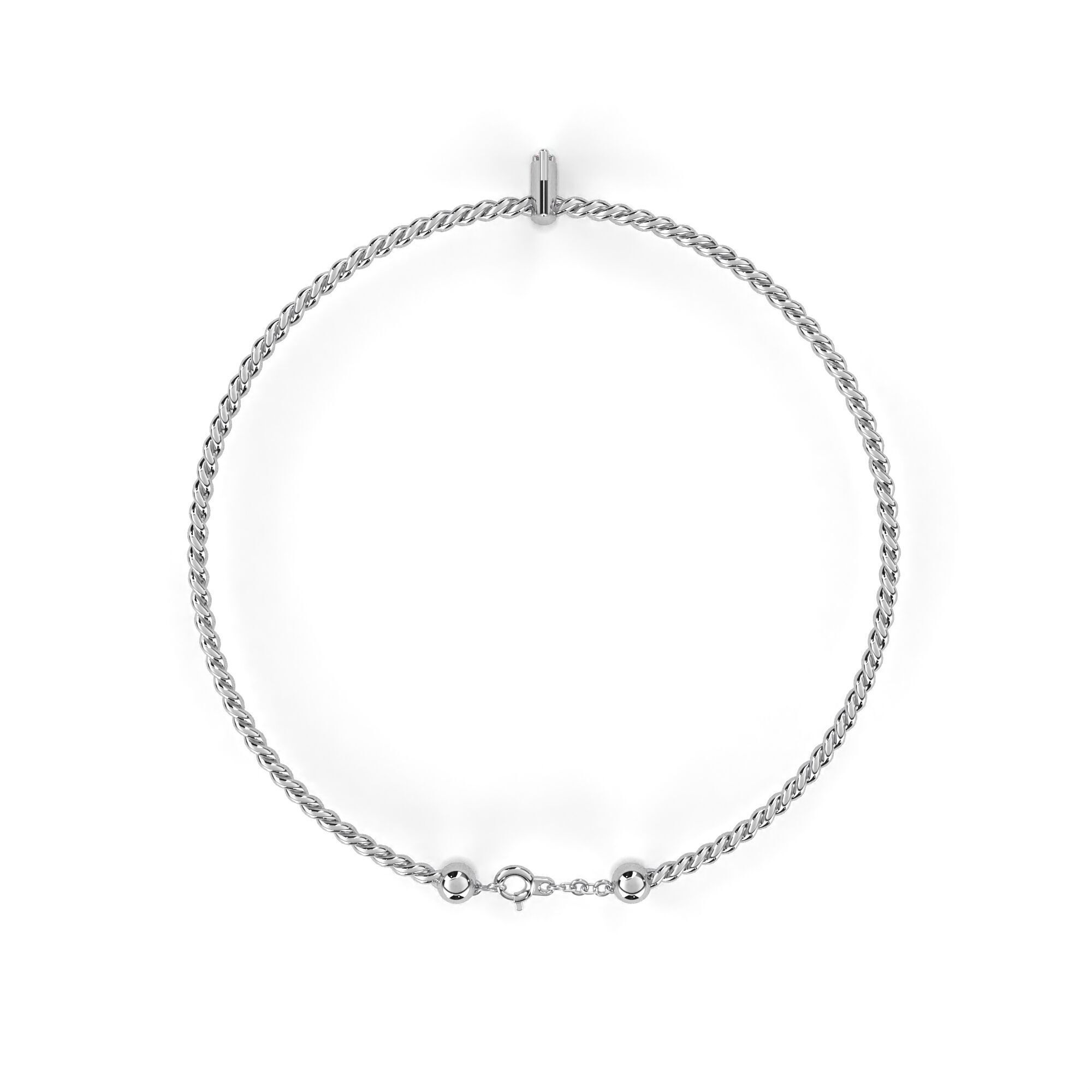 SOLITARE BRACELETS WITH RENDER AND DETAIL IMAGES 3D print model_9