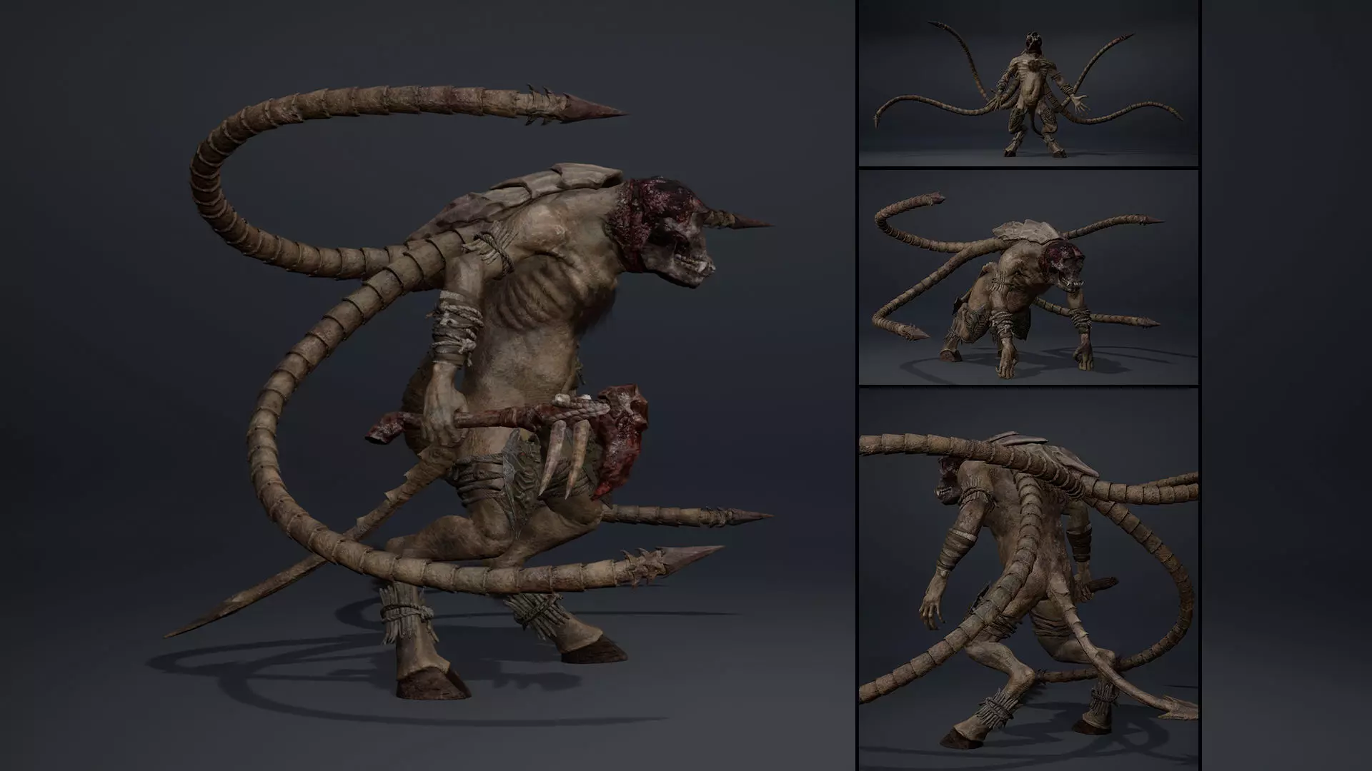 Gloomclaw Fatty Low-poly 3D model