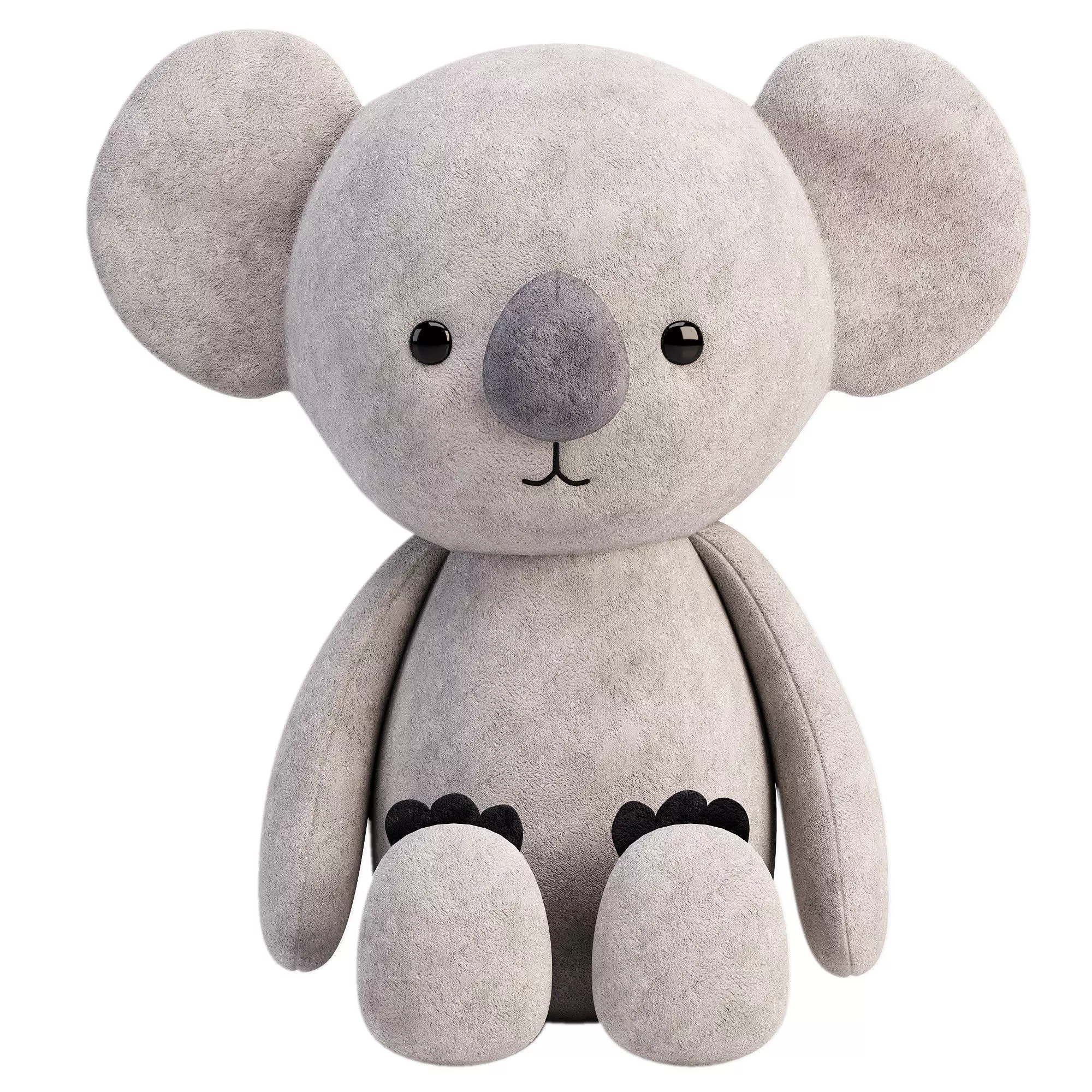 koala toy 3D model_0